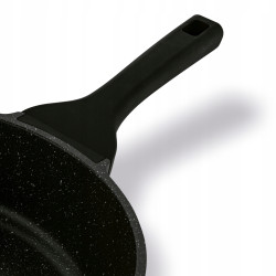 KOMPLET GARNKÓW z pokrywkami + PATELNIA + RONDEL 10 el Brick Marble Starke