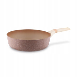 KOMPLET 3 szt. GARNKÓW z pokrywkami + 2x PATELNIA 10 el Coretto Starke Pro