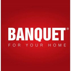 Komplet GARNKÓW EMALIOWANYCH 0,7/1,5/2,95 l + pokrywki 6 el. OLIVES Banquet