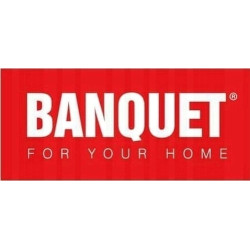 Party box DWUPIĘTROWY POJEMNIK na ciasto 2 x 7 L Culinaria Banquet CZERWONY