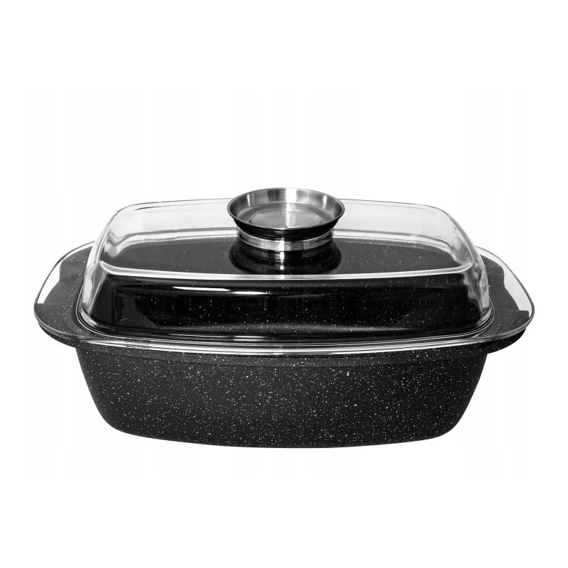 BRYTFANNA non-stick Z POKRYWKĄ atomizerem 32 cm 6 L Meyerhoff marmurek