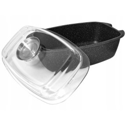 BRYTFANNA non-stick Z POKRYWKĄ atomizerem 32 cm 6 L Meyerhoff marmurek